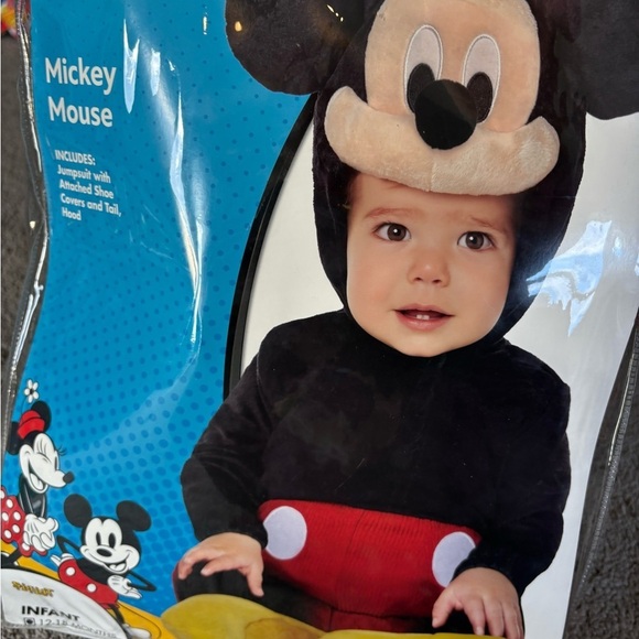 Disney Other - 12-18 m Mickey Mouse costume